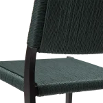 Loop Chair Green Gables Paper Cord With Black Metal Legs 100500712 06 Detail1