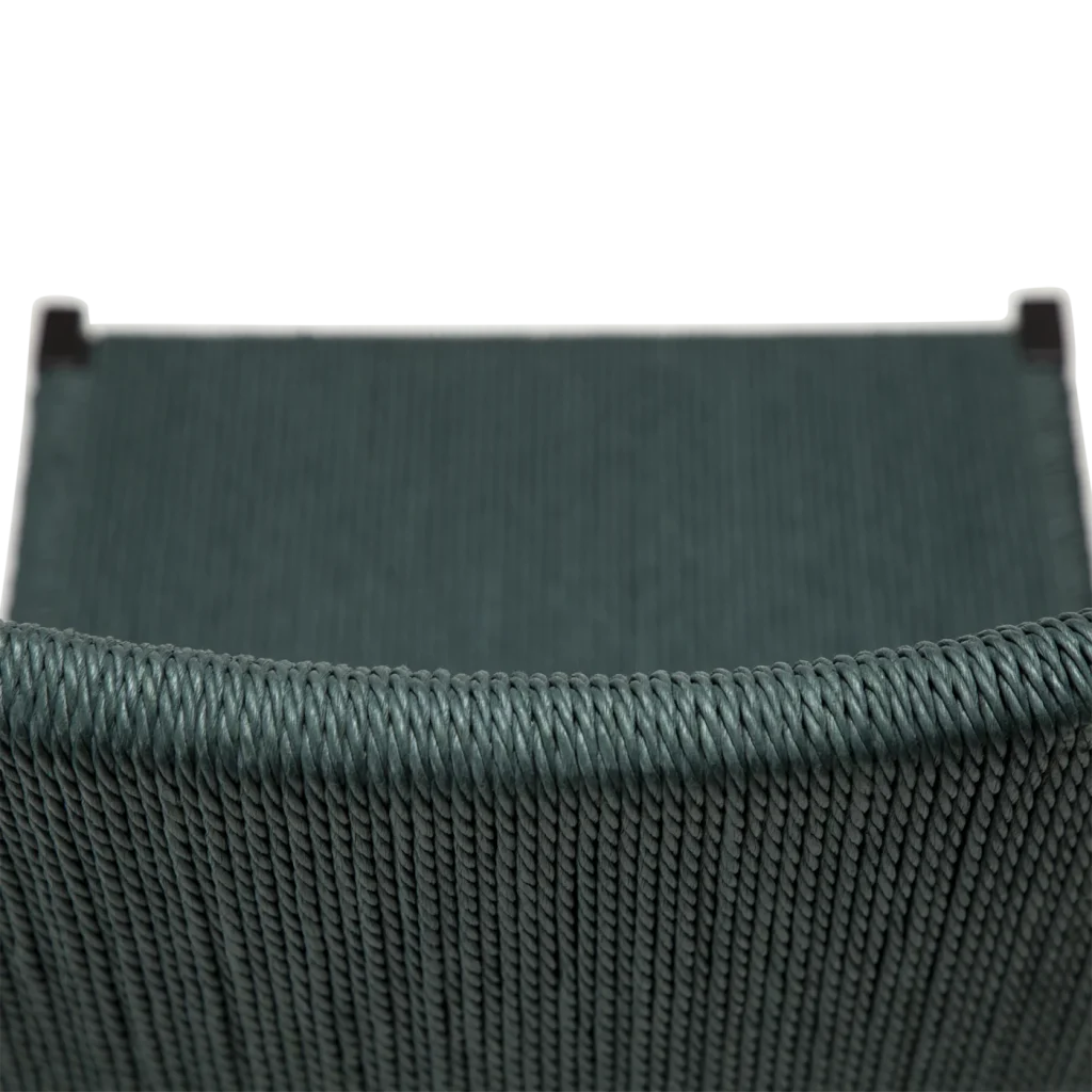 Loop Chair Green Gables Paper Cord With Black Metal Legs 100500712 09 Detail4