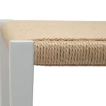 Loop Chair Natural Paper Cord With White Metal Legs 100500710 07 Detail2