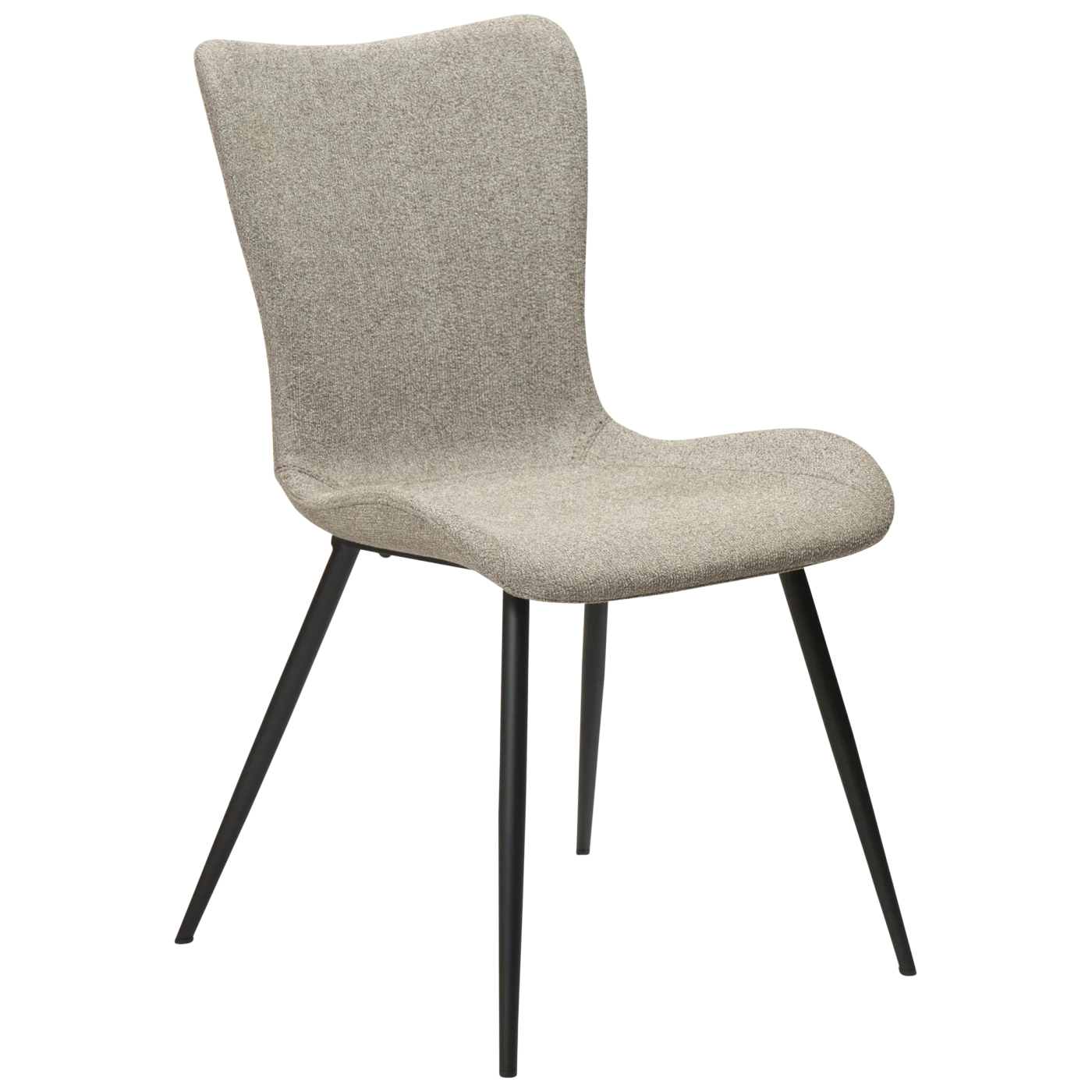 Medusa Chair Pebble Earth Boucle Fabric With Black Metal Legs 100600907 01 Main