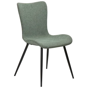 Medusa Chair Pebble Green Boucle Fabric With Black Metal Legs 100600905 01 Main