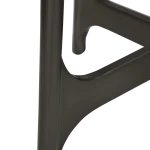 OOID BAR TABLE LEGS Antique Pewter 400100202 03 Detail2