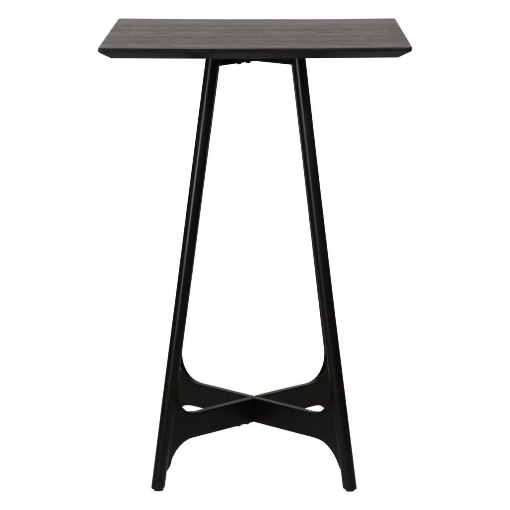 OOID BAR TABLE TOP Black Stained Ash Veneer 400100100 02 Front