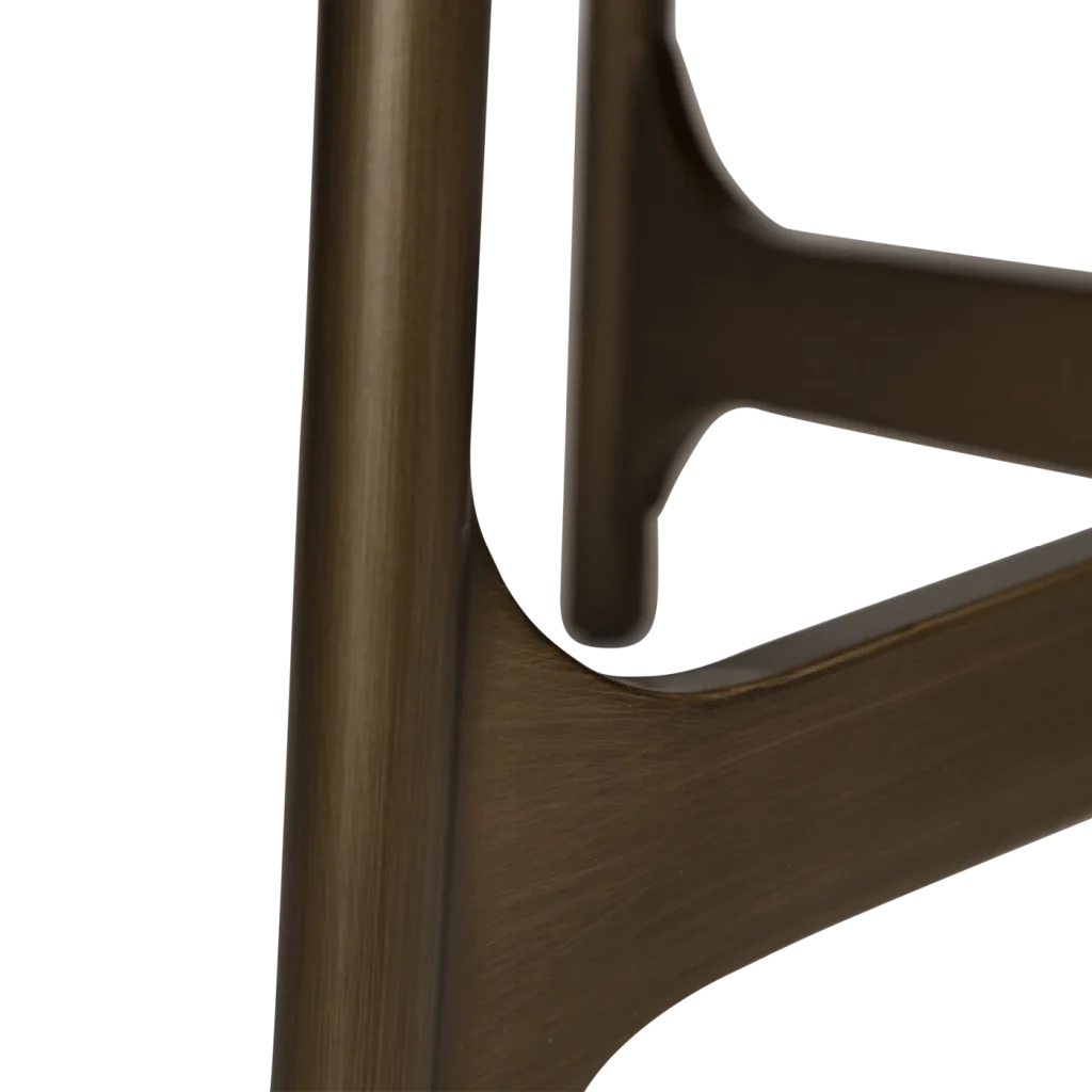 OOID CAFE TABLE LEGS Antique Brass Metal Legs 400100221 03