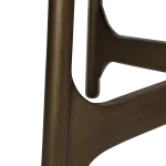 OOID CAFE TABLE LEGS Antique Brass Metal Legs 400100221 03