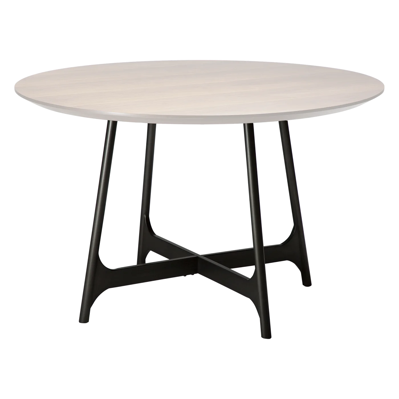 OOID ROUND TABLE LEGS Antique Pewter 400900116 01 Main