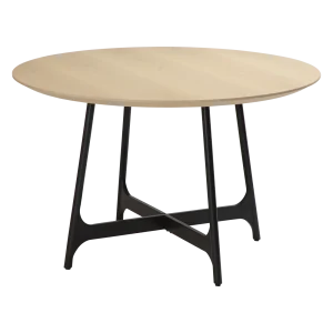 OOID ROUND TABLE TOP Whitewashed Oak Veneer 400900118 01 Main