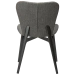Paragon Chair Pebble Grey Boucle Fabric With Black Stained Ash Legs Fsc 100201202 04 Back