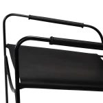 Paz Lounge Chair Black Leather With Black Metal Legs 700801900 03 Detail1