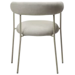 Plenti Armchair Cashmere Boucle Fabric With Cashmere Metal Legs 100350103 04 Back