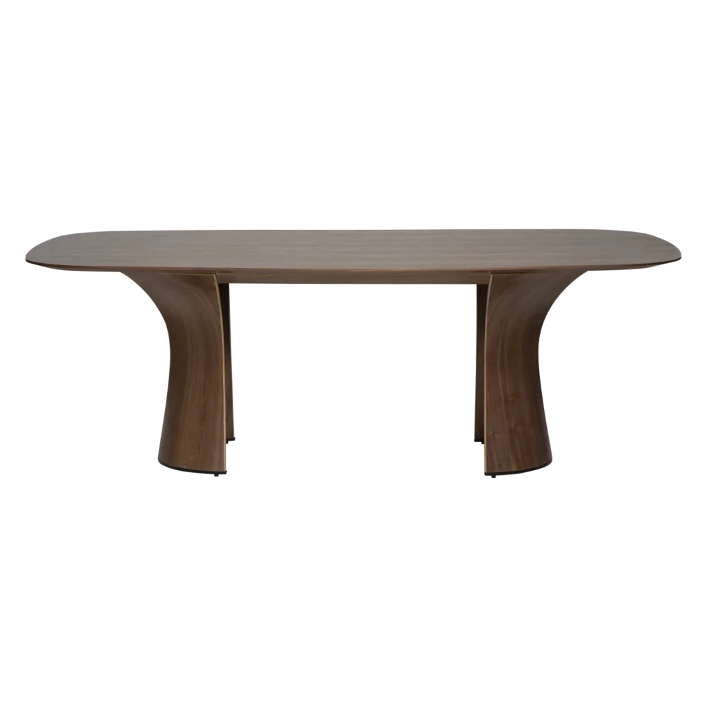 ROOT TABLE Walnut Veneer 400800201 02 Front