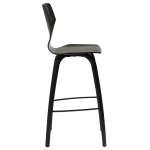 Sit Bar Stool Black Stained Ash Veneer With Black Stained Ash Veneer Legs 200208103 03 Profile
