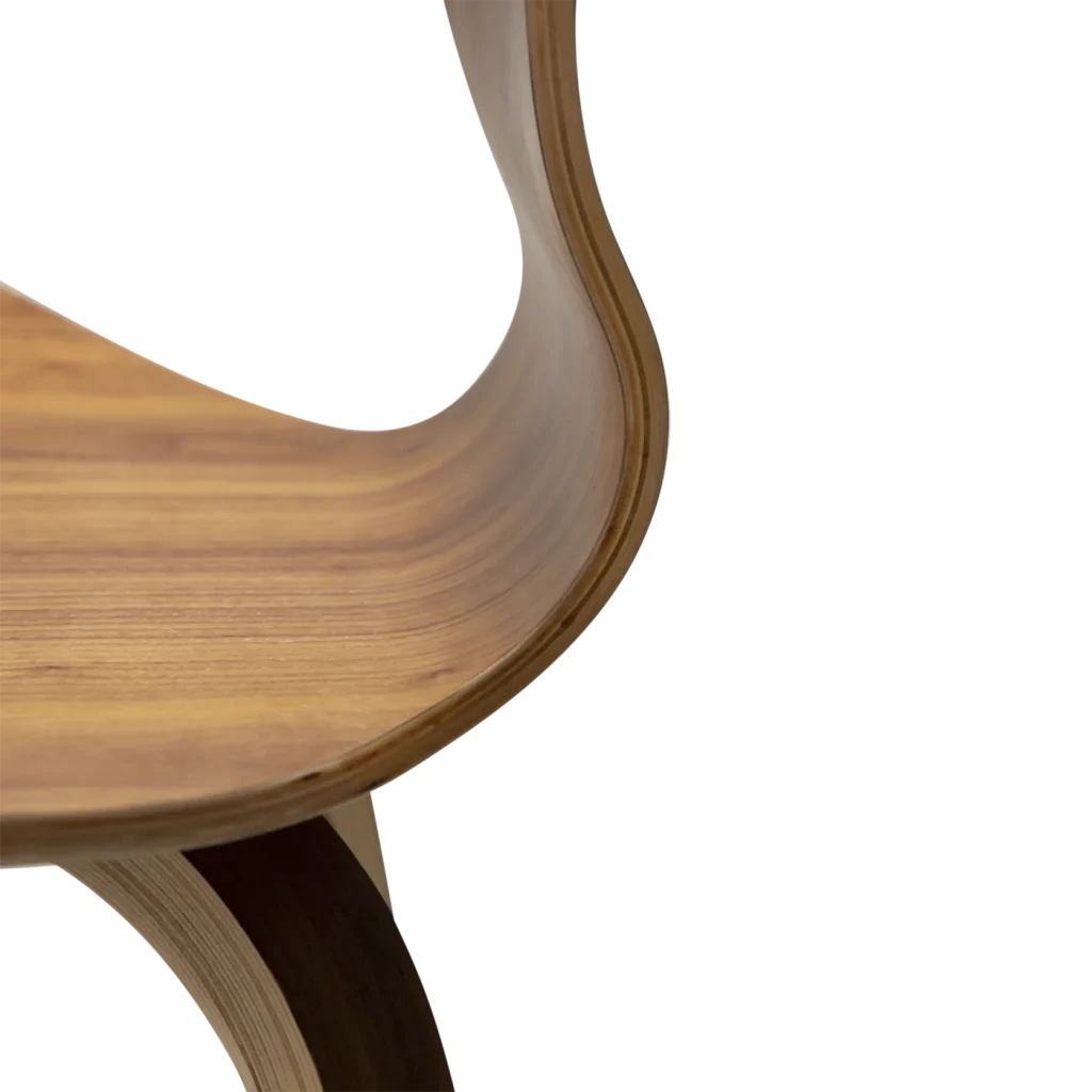 Sit Bar Stool Walnut Veneer With Walnut Veneer Legs 200208102 09 Detail4