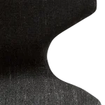 Sit Chair Raven Black Boucle Fabric With Black Metal Legs 100208109 06 Detail1