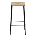 Stiletto Counter Stool Natural Paper Cord With Black Metal Legs 300232820 03 Profile