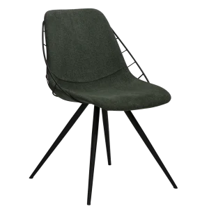 Sway Chair Sage Green Fabric With Black Conical Metal Legs 100750160 01 Main
