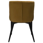 Vetro Chair Bronze Velvet With Black Stained Oak Legs 100250525 04 Back