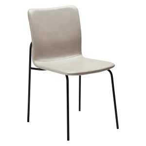 Woof Chair Cashmere Art Leather With Black Metal Legs 100225102 01 Main