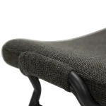 Yeet Chair Crow Black Fabric With Black Metal Legs 100665140 06 Detail1