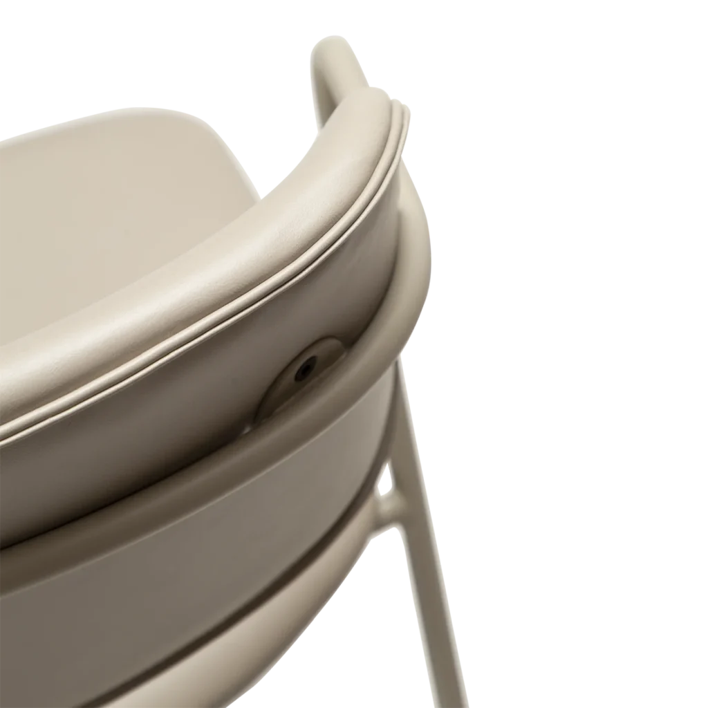 Zed Chair Cashmere Art Leather With Cashmere Metal Legs 100103105 06 Detail1