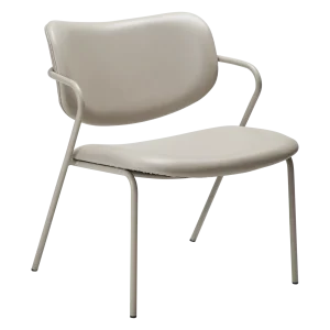Zed Lounge Chair Cashmere Art Leather With Cashmere Metal Legs 700103105 01 Main