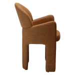 AOLE ARMCHAIR Pumpkin Spice Boucle 100107104 03 Profile