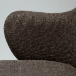 BAE SWIVEL ARMCHAIR Major Brown Boucle W.Black Legs 100209203 07 Detail2