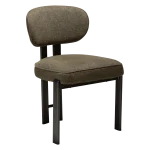 DUCT CHAIR Dark Olive W. Antique Pewter Legs 100920920 01 Main