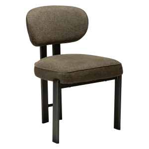 DUCT CHAIR Dark Olive W. Antique Pewter Legs 100920920 01 Main