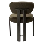 DUCT CHAIR Dark Olive W. Antique Pewter Legs 100920920 04 Back