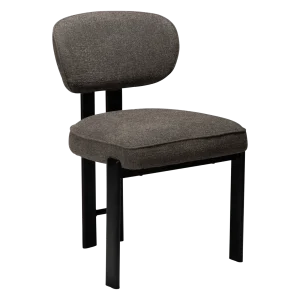 DUCT CHAIR Major Brown Boucle W. Black Legs 100920900 01 Main