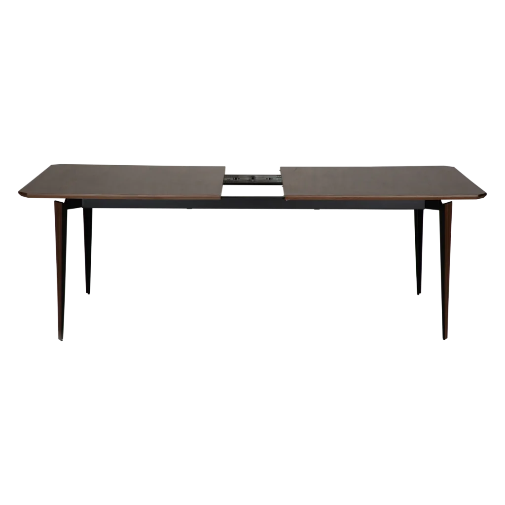 EDGE TABLE Walnut Veneer 400400210 03 Extended