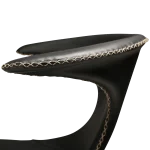 Flair Chair Black Leather With Oak Veneer Legs 100222580 06 Detail1