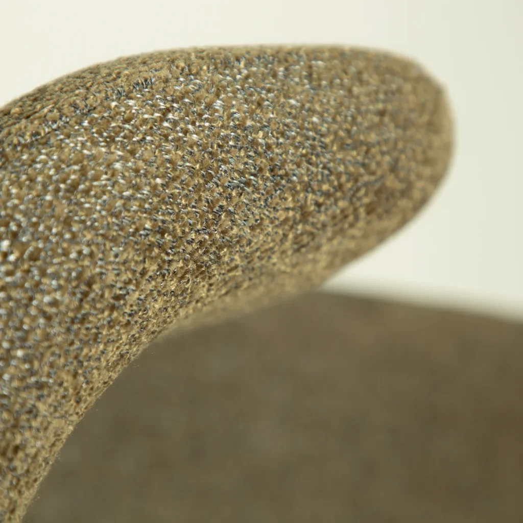 GLAM CHAIR SWIVEL Dark Olive W. Antique Pewter Swivel Legs 100208303 06 Detail1