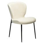 GLORY CHAIR Simply Beige W. Black Legs 100330120 01 Main