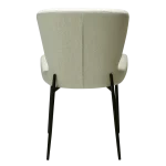 GLORY CHAIR Simply Beige W. Black Legs 100330120 04 Back