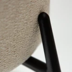 GLORY CHAIR Simply Beige W. Black Legs 100330120 07 Detail2