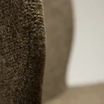 GLORY COUNTER SWIVEL Dark Olive W. Antique Brass Swivel Legs 300330122 06 Detail1