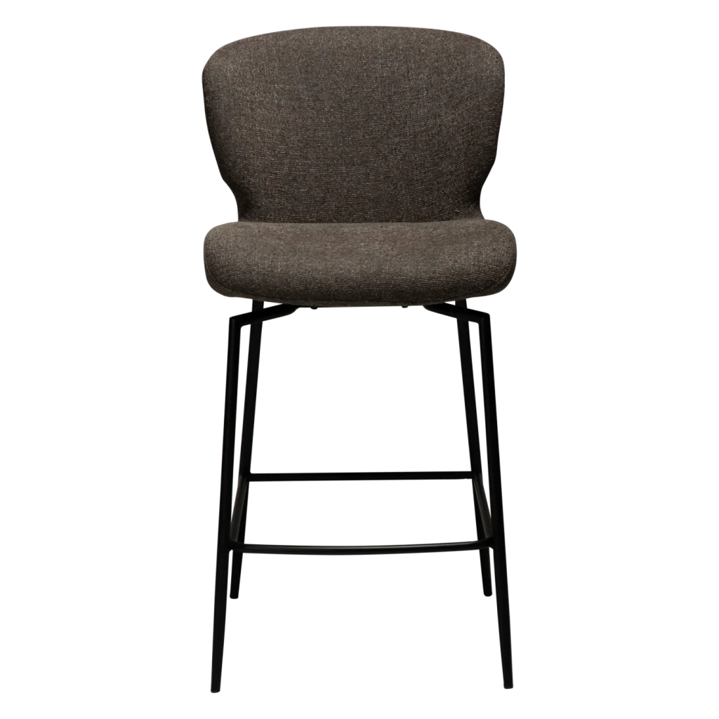 GLORY COUNTER SWIVEL Major Brown Boucle W. Black Swivel Legs 300330123 02 Front