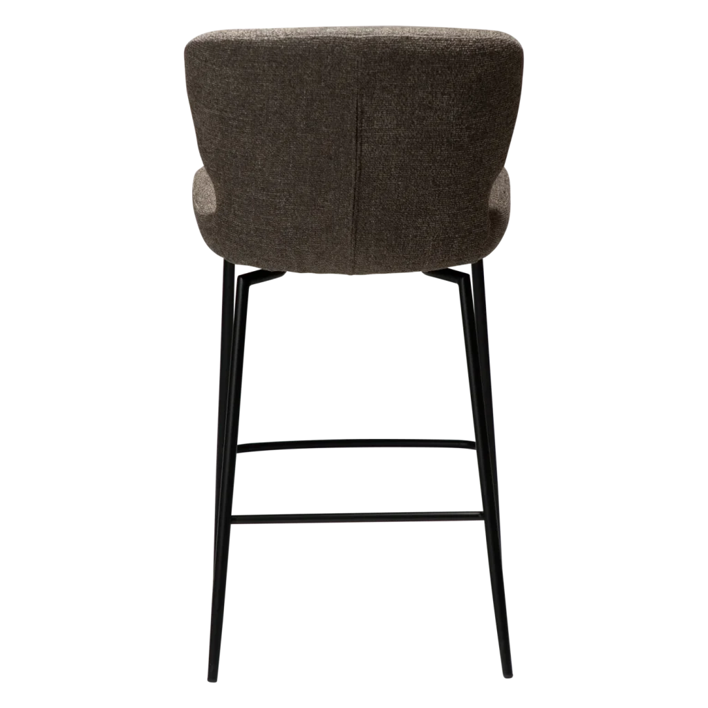 GLORY COUNTER SWIVEL Major Brown Boucle W. Black Swivel Legs 300330123 04 Back