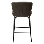 GLORY COUNTER SWIVEL Major Brown Boucle W. Black Swivel Legs 300330123 04 Back