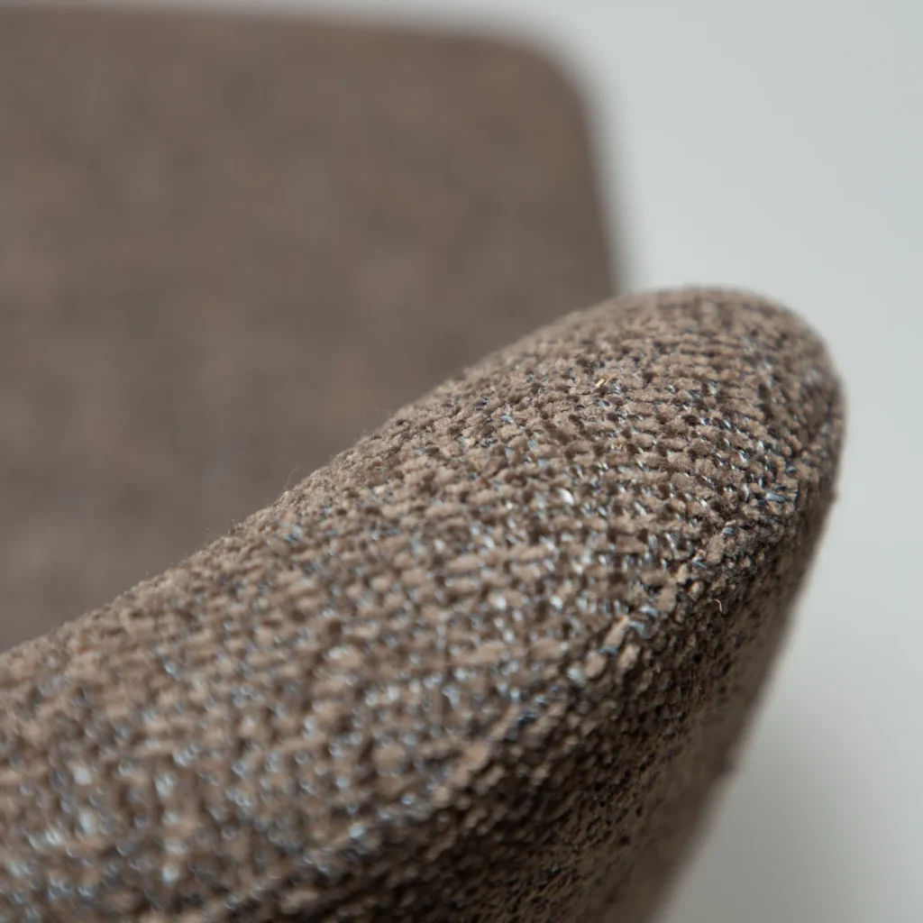 GLORY COUNTER SWIVEL Major Brown Boucle W. Black Swivel Legs 300330123 07 Detail2