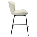GLORY COUNTER SWIVEL Simply Beige Boucle W. Black Swivel Legs 300330124 03 Profile