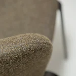 HEAP CHAIR Dark Olive Boucle W. Antique Pewter Legs 100801220 06 Detail1