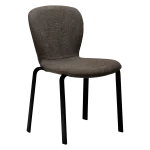 HEAP CHAIR Major Brown Boucle W. Black Legs 100801210 01 Main