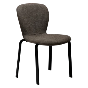 HEAP CHAIR Major Brown Boucle W. Black Legs 100801210 01 Main