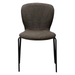 HEAP CHAIR Major Brown Boucle W. Black Legs 100801210 02 Front