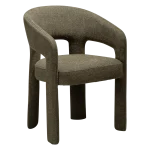 SPLENDOR ARMCHAIR Dark Olive Boucle 100107203 01 Main
