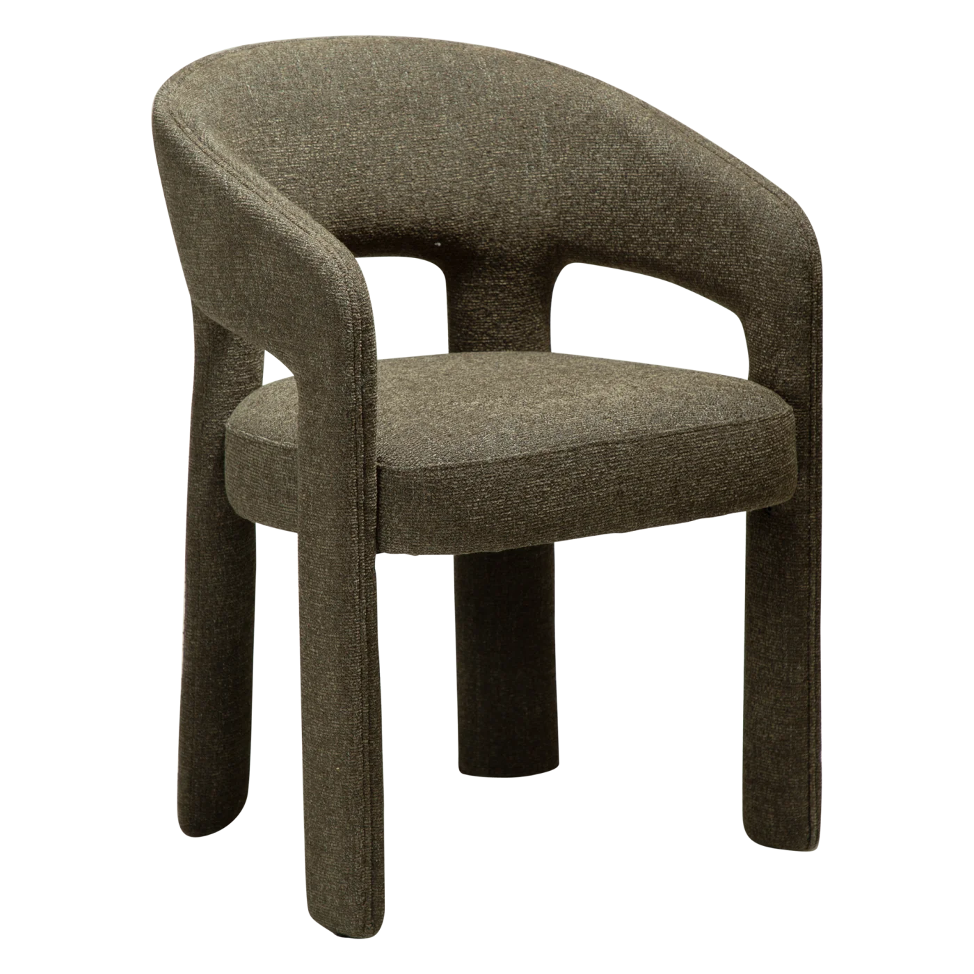 SPLENDOR ARMCHAIR Dark Olive Boucle 100107203 01 Main