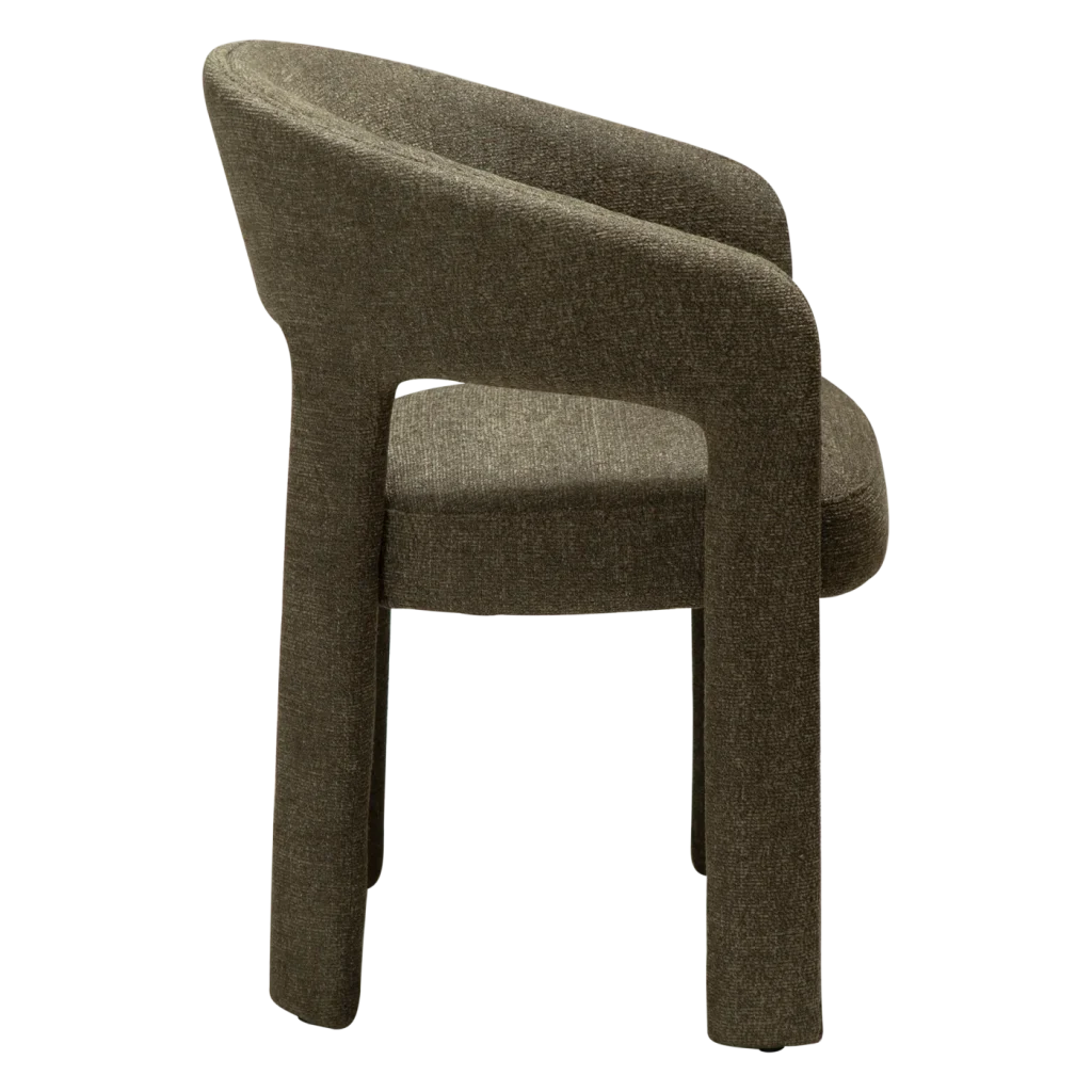 SPLENDOR ARMCHAIR Dark Olive Boucle 100107203 03 Profile